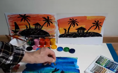 Zajęcia plastyczne z Panem Marcinem – Odcinek 6 – Kolor i Czerń